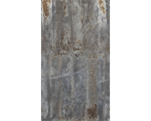 Stalen plaat met gebruikssporen