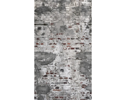 Oude bakstenen muur met pleisterstructuur als achtergrond