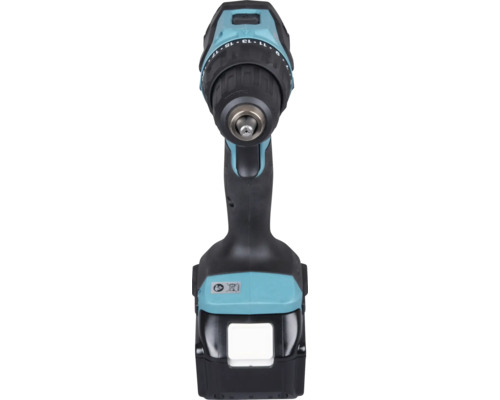 Bovenaanzicht van een accuboormachine