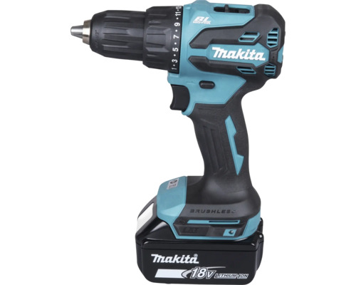 Makita accuschroefboormachine met 18 volt lithium-ionbatterij