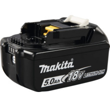 Makita accu 18 Volt Lithium-Ion met een capaciteit van 5,0 Ampère-uur