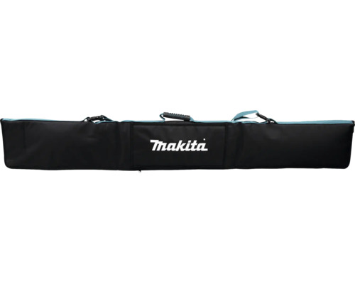 Makita tas voor geleiderails van zwart textiel met handgreep en Makita Logo.