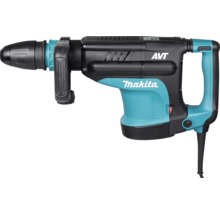 Makita breekhamer met antivibratietechnologie, extra handgreep en D-handgreep. Makita Logo.