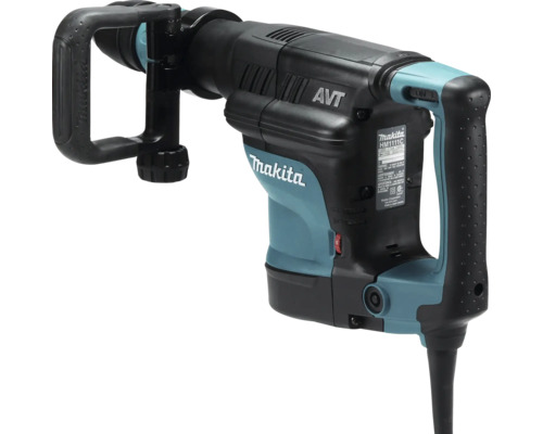 Makita breekhamer HM1111C met Anti-Vibration Technology en verstelbare extra handgreep.