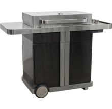 Buschbeck grillwagen met wielen voor eenvoudig transport