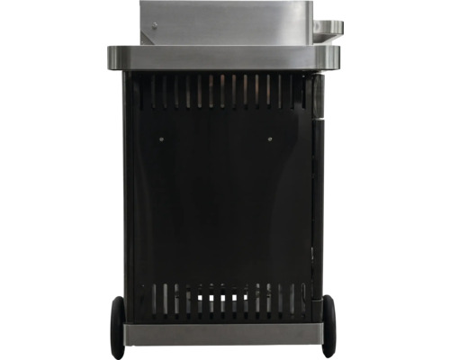 Barbecue met opbergruimte en wielen