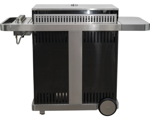 Gasbarbecue met opbergruimte en wielen