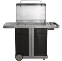 Buschbeck barbecue op wielen met open deksel