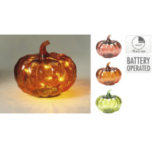 Decoratieve pompoenlamp op batterijen met timer