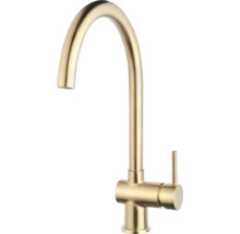 Goudkleurige keukenkraan