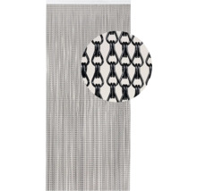 Gordijn van metalen kettingen