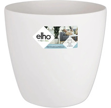 Witte plantenpot van kunststof