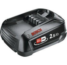 Bosch 18 volt accu met 2.5 ampère-uur