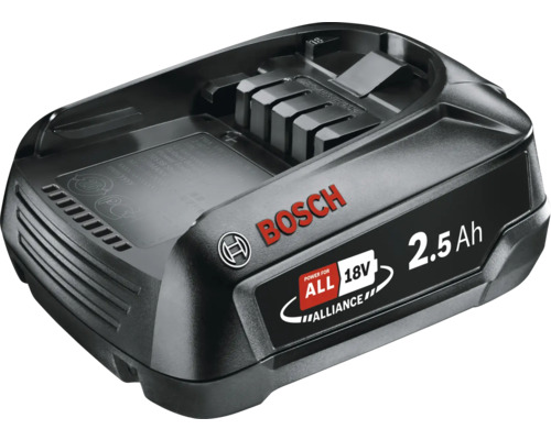 Bosch 18 volt accu met 2.5 ampère-uur
