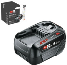 Bosch 18 Volt 4.0 Ah accupack met verpakking