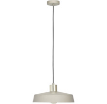 Hanglamp met zwarte kabel en lampenkap