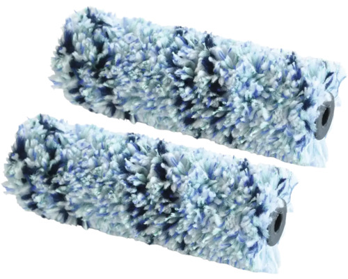 HORNBACH Muurverfroller Blue 10 cm 2 stuks Twee verfrollers voor schilderwerkzaamheden
