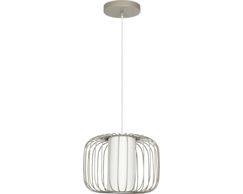 Hanglamp met metalen frame