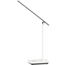 Led-bureaulamp met rechthoekige voet en verstelbare lampkop