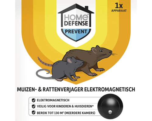 Elektromagnetische muizen- en rattenverjager voor ongediertebestrijding