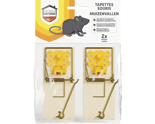 Verpakking met twee muizenvallen
