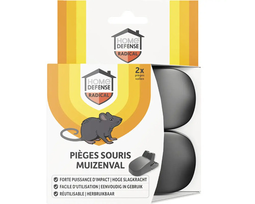 Verpakking van twee muizenvallen