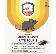 Home Defense Cure Magic Paste voor muizenbestrijding, 2 maal 10 gram