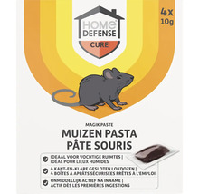 Home Defense Cure Muizenpasta, verpakking met vier stuks