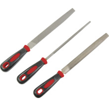 Set van drie handvijlen met handgreep