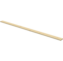 Lange, smalle houten lat van licht, geschaafd hout.