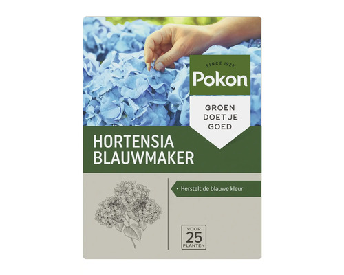 Pokon Hortensia Blaumaker verpakking om de blauwe kleur te herstellen