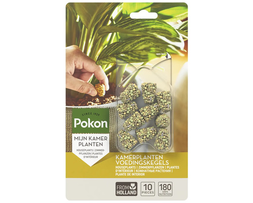 Pokon kamerplanten voedingskegels verpakking