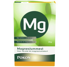 Verpakking magnesiummest met een inhoud van twee kilogram