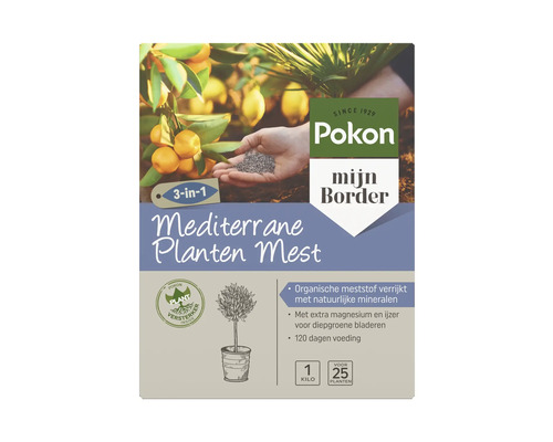 Pokon Mediterrane Planten Mest 3-in-1 verpakking