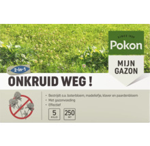 Pokon Mijn Gazon Onkruid Weg! 2-in-1 gazonmeststof en onkruidverdelger, 5 kilogram voor 250 vierkante meter.