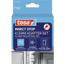 tesa Logo, Insect Stop klemadapterset, 3 stuks, montage zonder boren door klemmen, geschikt voor alle tesa deuren.