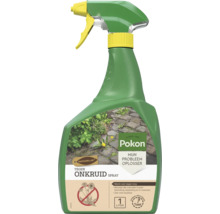 Pokon Tegen Onkruid Spray 1 liter voor de bestrijding van onkruid en mos, zichtbaar effect binnen een uur, op natuurlijke basis.