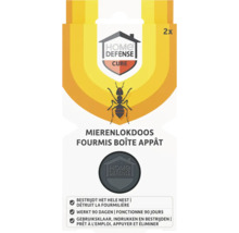 Home Defense Cure mierenlokdoos, set van 2. Bestrijdt het gehele nest, werkt 90 dagen en is klaar voor gebruik.
