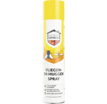 Home Defense Cure vliegen- en muggenspray, spuitbus voor het bestrijden van vliegen, muggen en motten met 4 tot 6 weken nawerking.