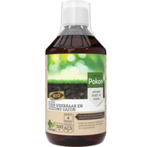 Pokon Bio Gazonkuur voor een weerbaar en gezond gazon, 500 milliliter voor 62,5 vierkante meter, werkt 4 weken.