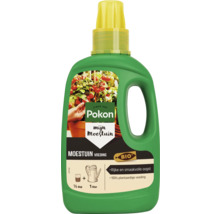 Pokon Bio Moestuinvoeding, vloeibare plantenvoeding voor groenten en kruiden, 1 liter fles, 100 procent plantaardig.