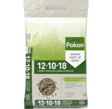 Pokon 12-10-18 tuinmest voor gazon, border en moestuin, organisch-minerale korrels, goed voor maximaal 175 vierkante meter.
