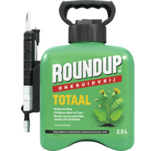 Roundup AC Onkruidvrij Totaal onkruidverdelger, 2,5 liter, zonder glyfosaat, snelle werking, met sproeistok.