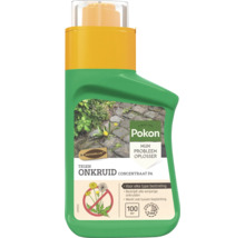 Pokon Tegen Onkruid Concentraat PA, onkruidbestrijding voor alle bestrating, voor 100 vierkante meter, zichtbaar effect binnen 3 uur.