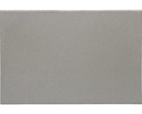 Rechthoekige terrastegel van beton met een fijne oppervlaktestructuur.