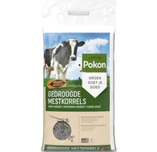 Pokon Gedroogde Mestkorrels, 5 kilogram, honderd procent natuurlijk, voor border, gazon en moestuin, verbetert de bodemstructuur.