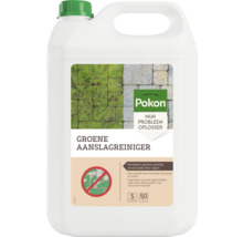 Pokon Groene Aanslagreiniger 5 liter can voor het verwijderen van algen en groene aanslag op terrassen, bestrating en muren.