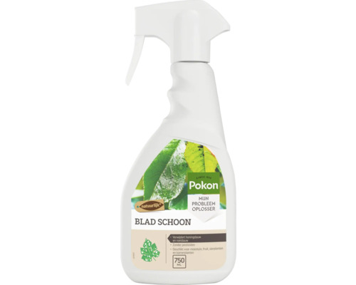 Pokon Blad Schoon sprayflacon 750 milliliter voor het verwijderen van honingdauw en roetdauw op planten zonder pesticiden.