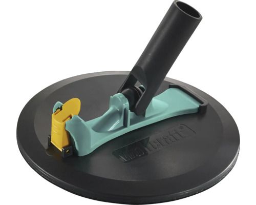 WOLFCRAFT Rondschuurset voor gipskarton Ø 225 mm Wolfcraft ronde handschuurmachine met aansluiting voor telescoopsteel voor het schuren van gipsplaten.