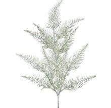 Kunsttak met een besneeuwde uitstraling voor kerstversiering en bloemstukken.